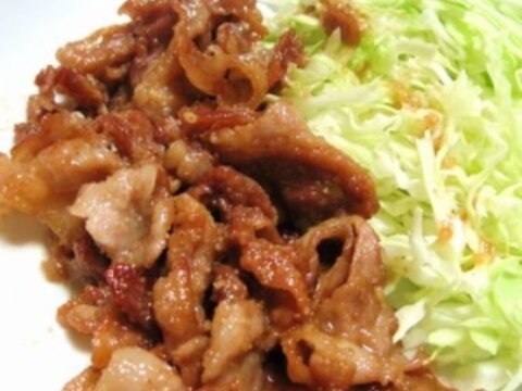 生姜焼きより美味！？豚のゴマポン焼き